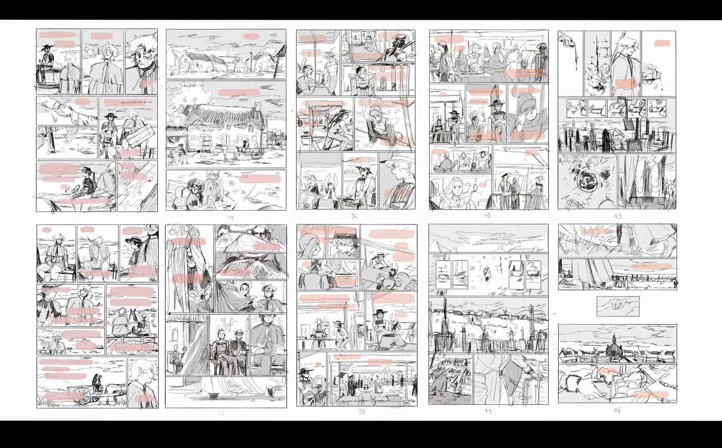 Step 3. The sketches