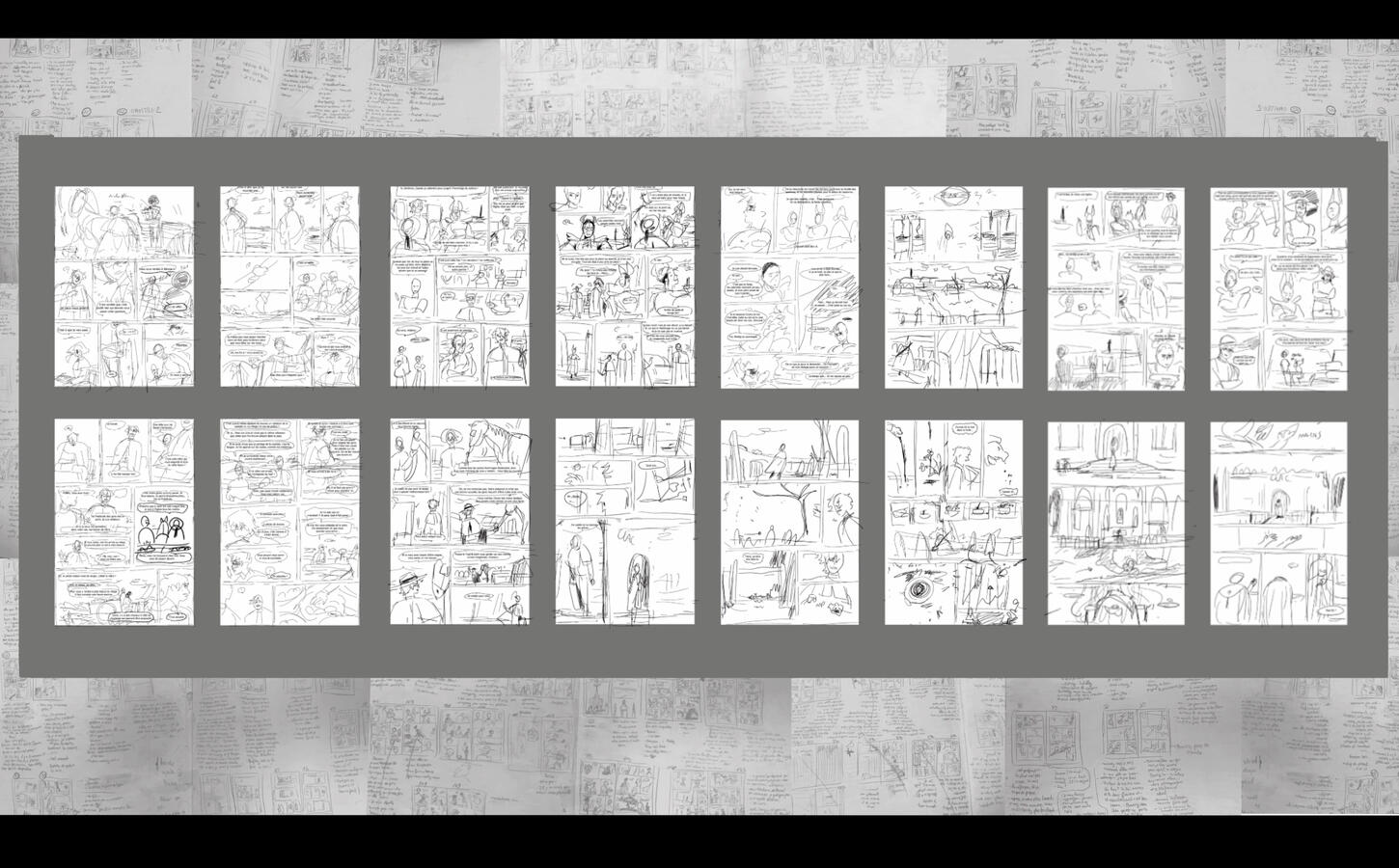 Step 2. The storyboards